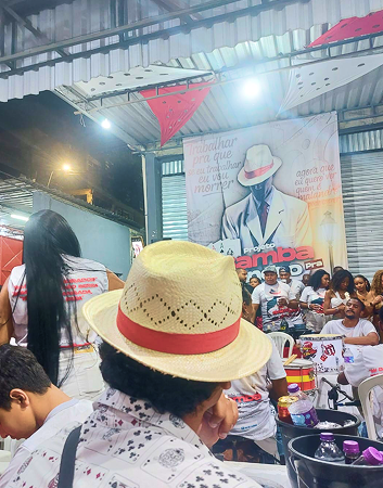 Encontro da roda de samba Samba Pra Malandro